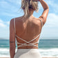 Top Arambol Tejido Beige