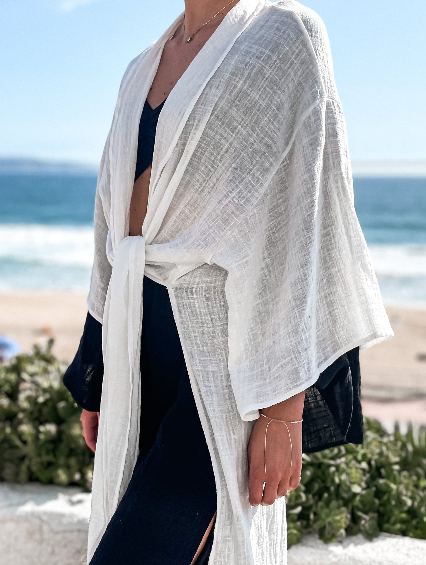 Kimono Nusa Blanco
