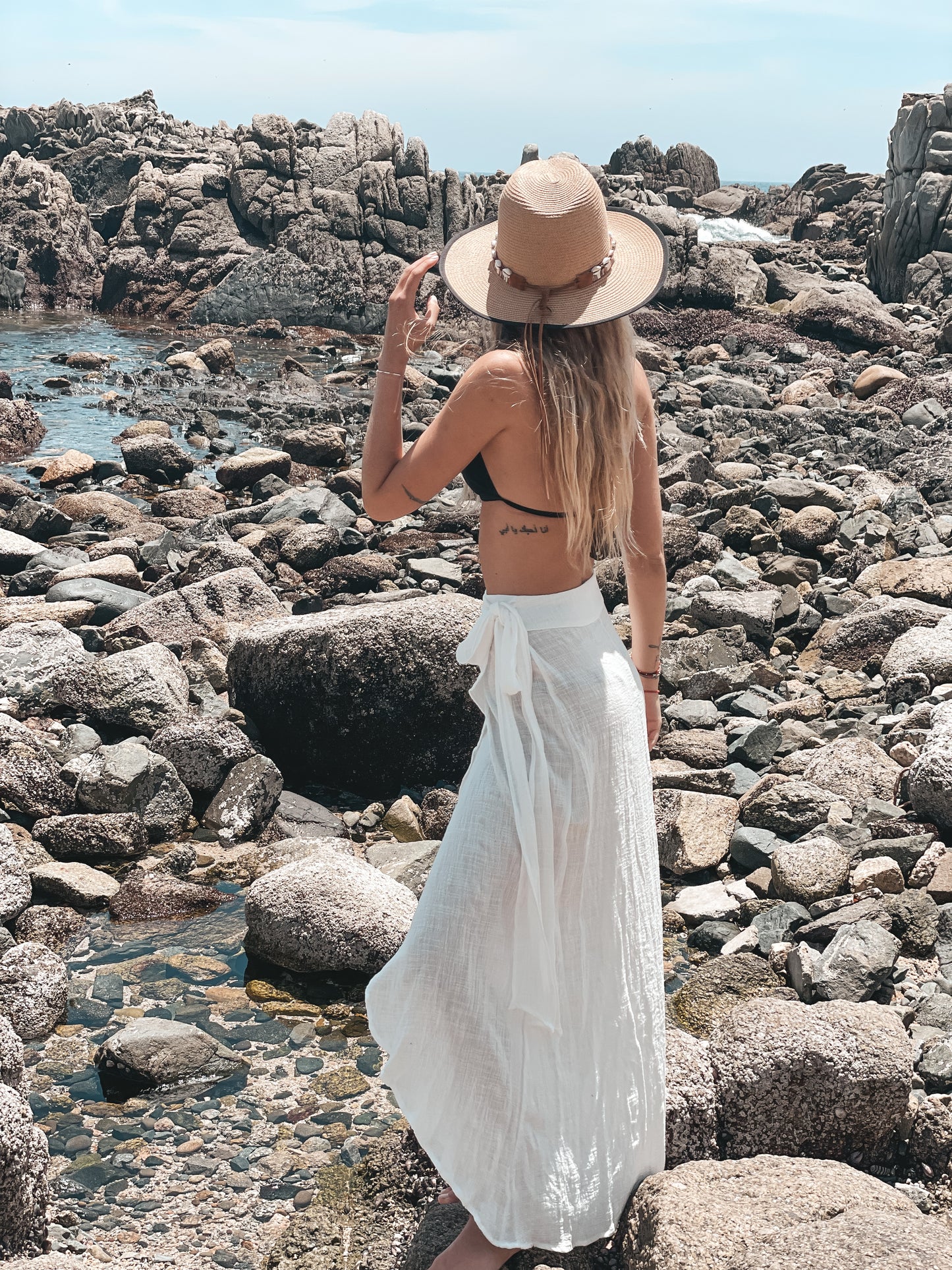 Falda Namibia Blanca